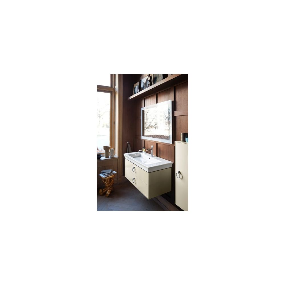 Duravit White Tulip Waschtisch 490x1055x155mm WonderGliss Weiß Hochglanz, Rechtec... DURAVIT-23631000001 4053424980034 (Abb. 19)