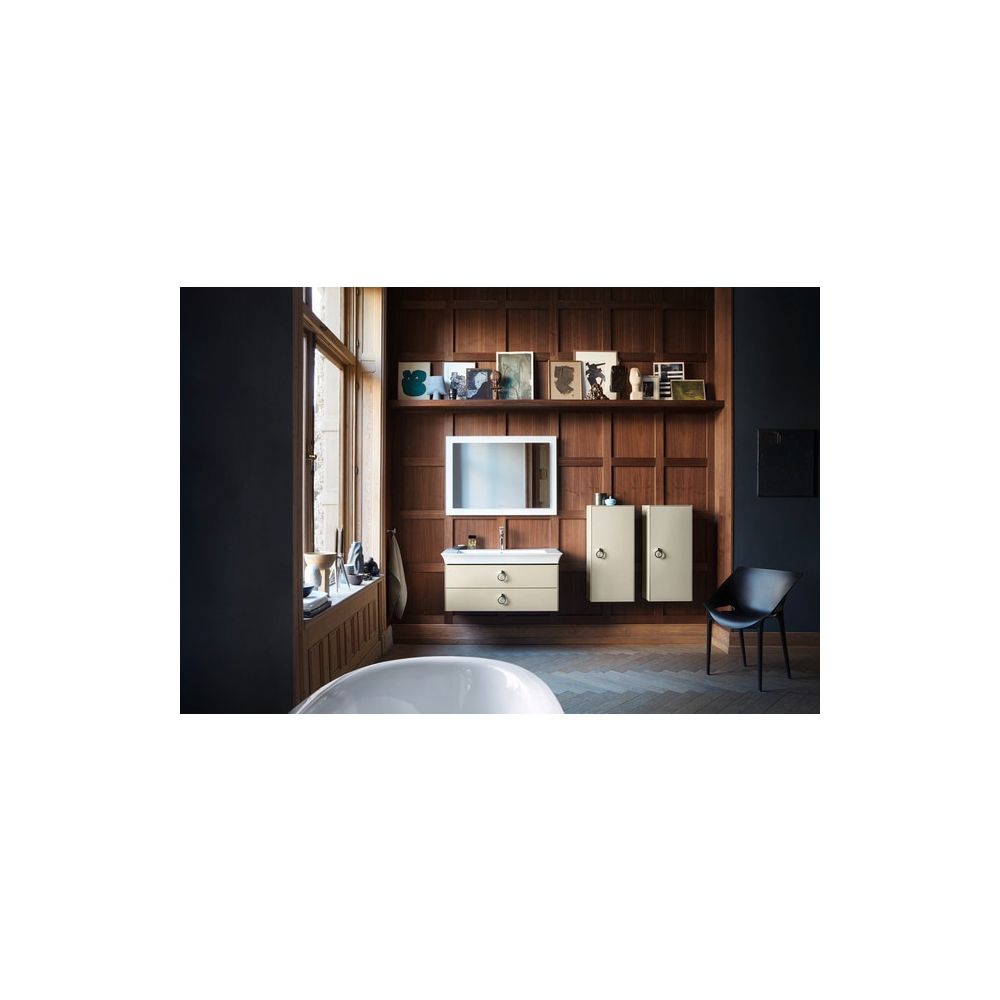 Duravit White Tulip Waschtisch 490x1055x155mm WonderGliss Weiß Hochglanz, Rechtec... DURAVIT-23631000001 4053424980034 (Abb. 15)