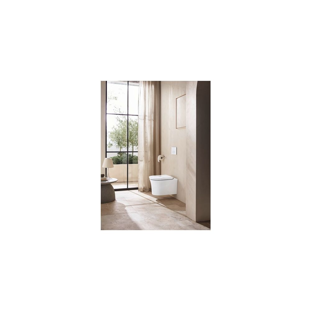 Duravit White Tulip WC-Sitz Weiß Hochglanz, 372x65x466mm, mit Absenkautomatik, Sit... DURAVIT-0027090000 4063382101730 (Abb. 23)