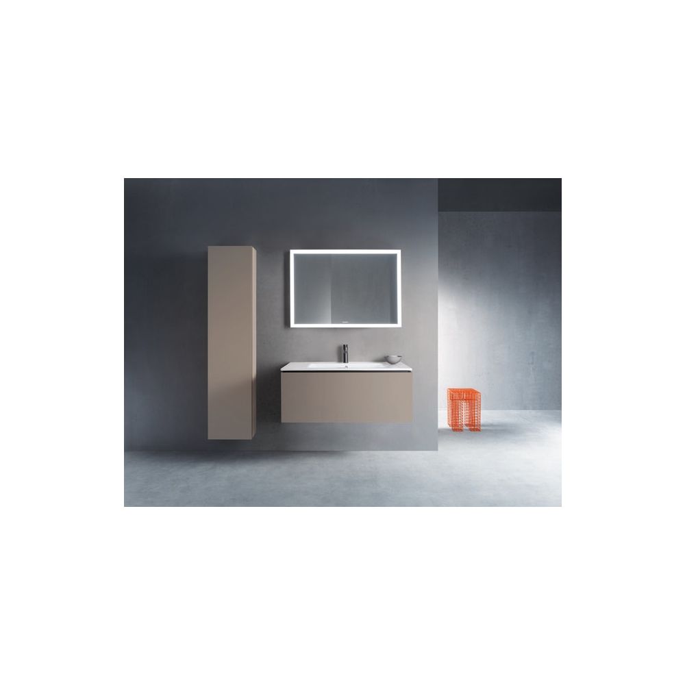 Duravit L-Cube Hochschrank Echtholzfurnier 243x400x1760mm, Basalt Matt, 1 Tür L, G... DURAVIT-LC1170L4343 4053424305424 (Abb. 2)