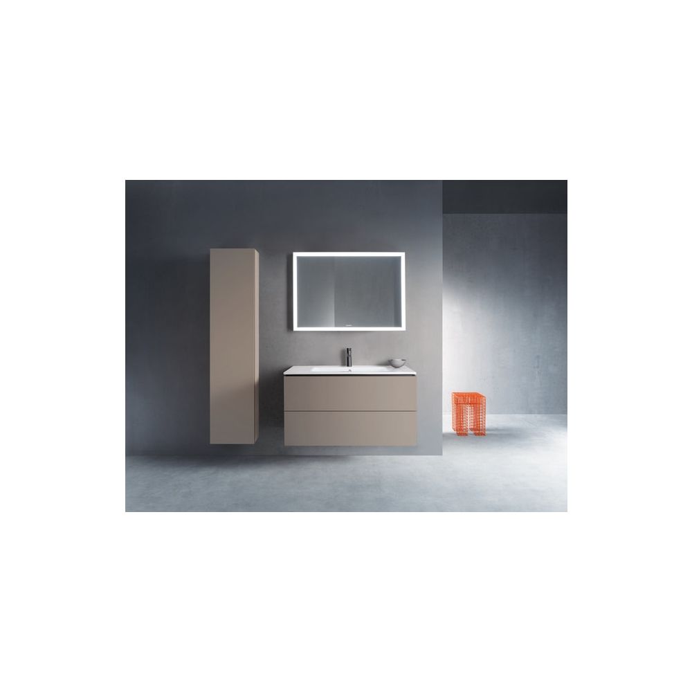 Duravit L-Cube Hochschrank Echtholzfurnier 243x400x1760mm, Basalt Matt, 1 Tür L, G... DURAVIT-LC1170L4343 4053424305424 (Abb. 3)