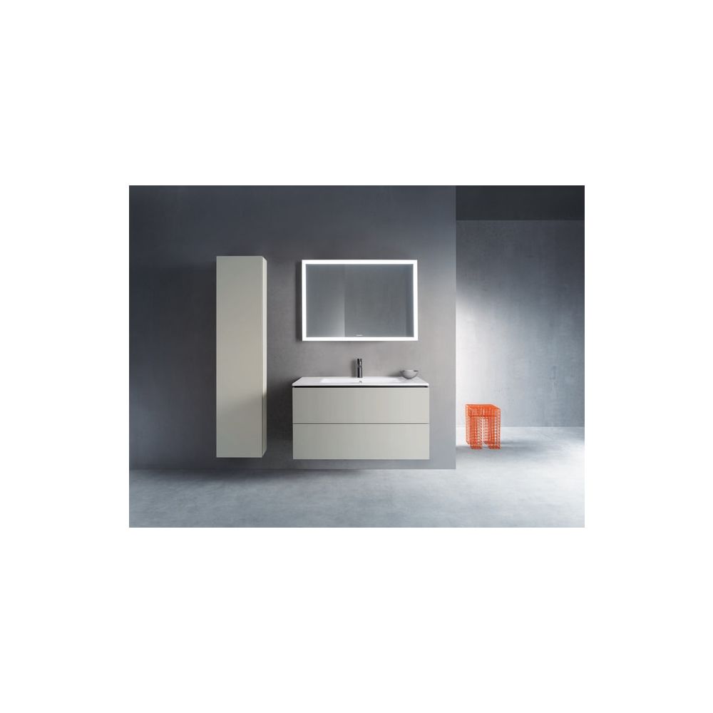 Duravit L-Cube Hochschrank Echtholzfurnier 243x400x1760mm Betongrau Matt, 1 Tür R,... DURAVIT-LC1170R0707 4053424642499 (Abb. 3)
