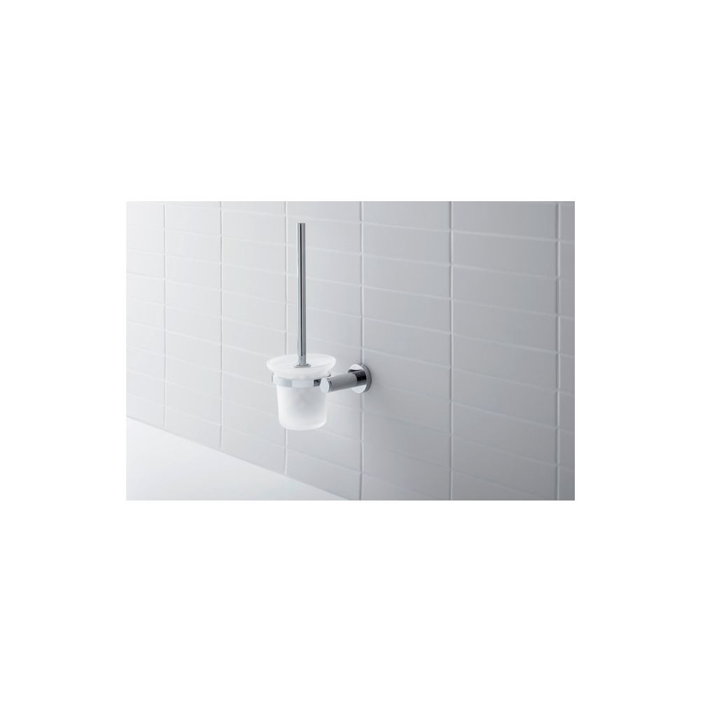 Duravit Bürstengarnitur D-Code 154x154x342mm, wandhäng. Chrom/Mattweiß, Messing, Sc... DURAVIT-0099271000 4021534636240 (Abb. 3)