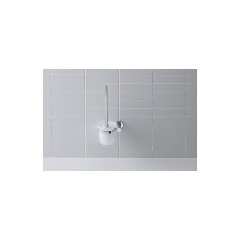 Duravit Bürstengarnitur D-Code 154x154x342mm, wandhäng. Chrom/Mattweiß, Messing, Sc... DURAVIT-0099271000 4021534636240 (Abb. 4)