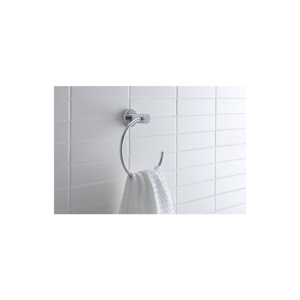 Duravit D-Code Handtuchring 67x169x182mm, Chrom, Schraubbefestigung... DURAVIT-0099211000 4021534636189 (Abb. 7)