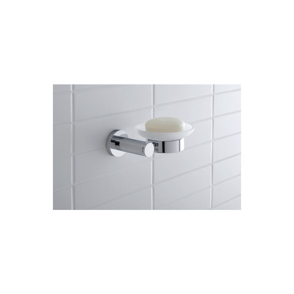 Duravit D-Code Seifenschale 120x137x53mm, Chrom/Mattweiß, Messing/Milchglas, Schrau... DURAVIT-0099171000 4021534636141 (Abb. 3)