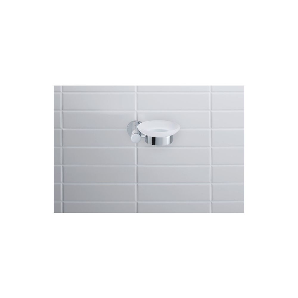 Duravit D-Code Seifenschale 120x137x53mm, Chrom/Mattweiß, Messing/Milchglas, Schrau... DURAVIT-0099171000 4021534636141 (Abb. 4)