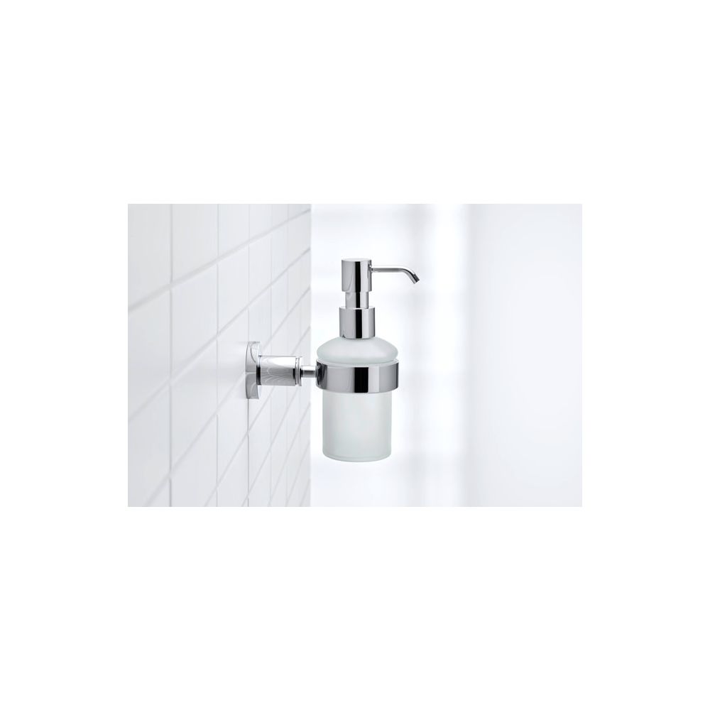 Duravit D-Code Seifenspender 145x69x220mm, Chrom/Mattweiß, Glas/Messing, Schraubbef... DURAVIT-0099161000 4021534576591 (Abb. 3)