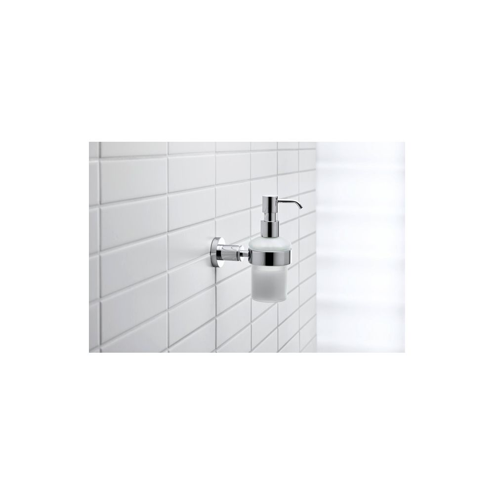 Duravit D-Code Seifenspender 145x69x220mm, Chrom/Mattweiß, Glas/Messing, Schraubbef... DURAVIT-0099161000 4021534576591 (Abb. 7)