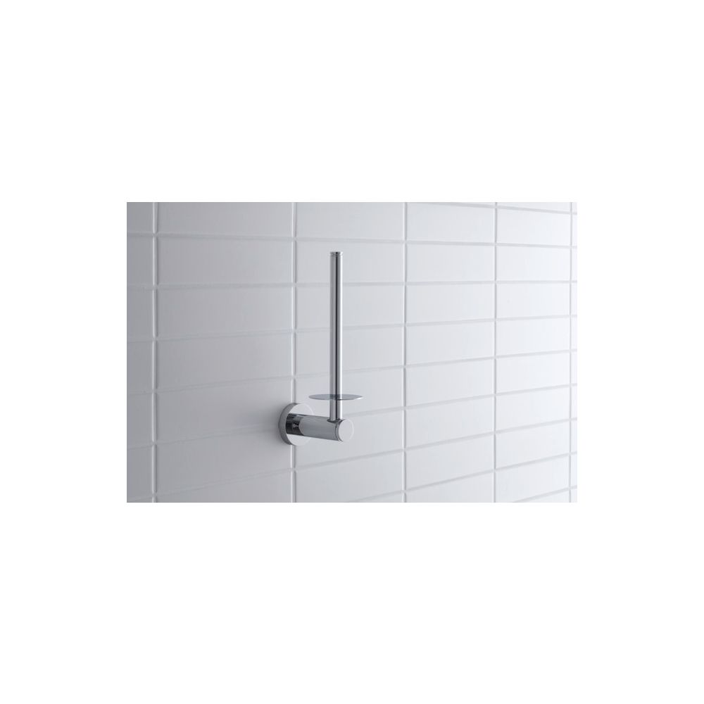 Duravit D-Code Ersatzrollenhalter 48x48x220mm, Schraubbefestigung, Chrom... DURAVIT-0099151000 4021534576584 (Abb. 1)