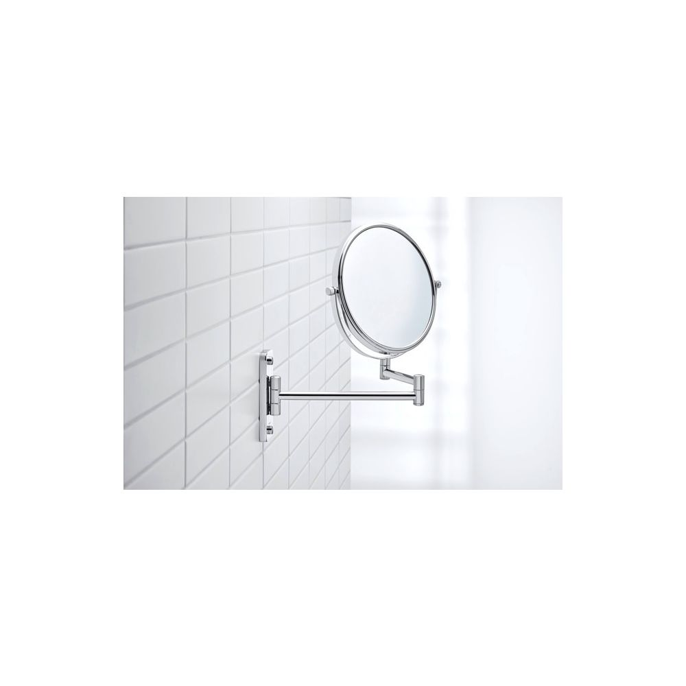 Duravit D-Code Kosmetikspiegel 330x203x310mm, Chrom, Optische Vergrößerung 3-fach, ... DURAVIT-0099121000 4021534389276 (Abb. 4)