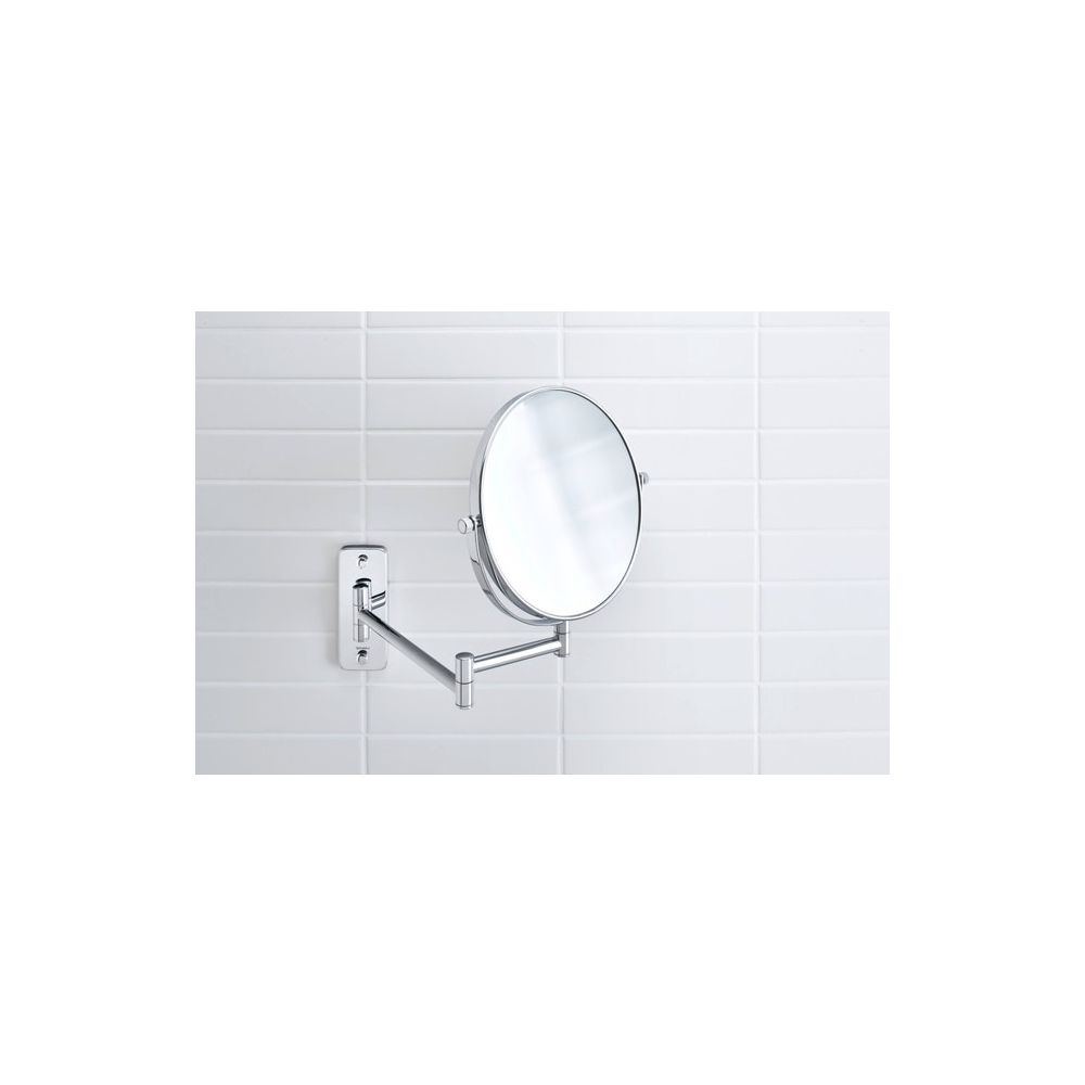 Duravit D-Code Kosmetikspiegel 330x203x310mm, Chrom, Optische Vergrößerung 3-fach, ... DURAVIT-0099121000 4021534389276 (Abb. 5)