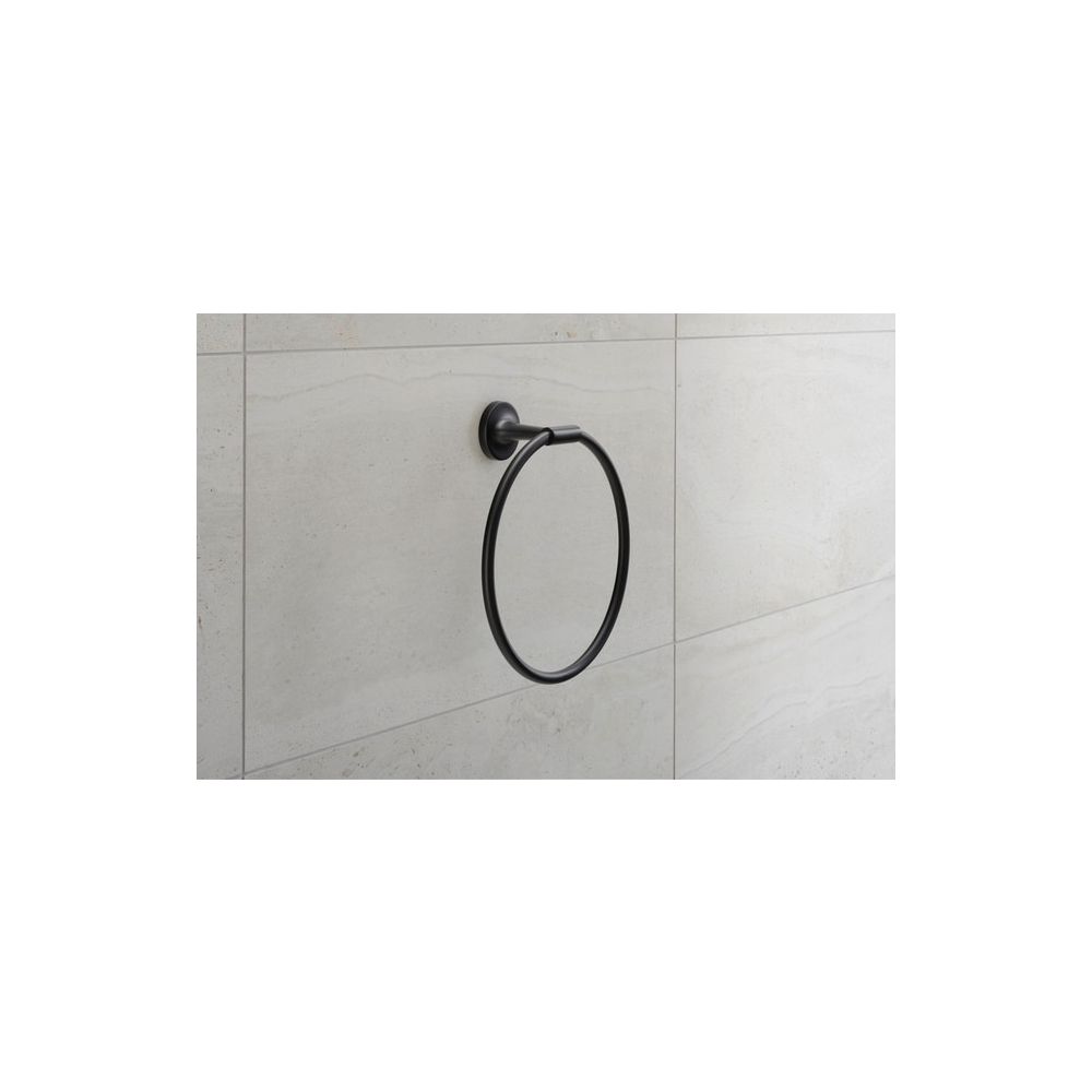 Duravit Starck T Handtuchring 73x210x228mm, Mattschwarz... DURAVIT-0099474600 4053424703084 (Abb. 2)
