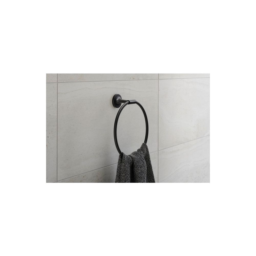Duravit Starck T Handtuchring 73x210x228mm, Mattschwarz... DURAVIT-0099474600 4053424703084 (Abb. 3)