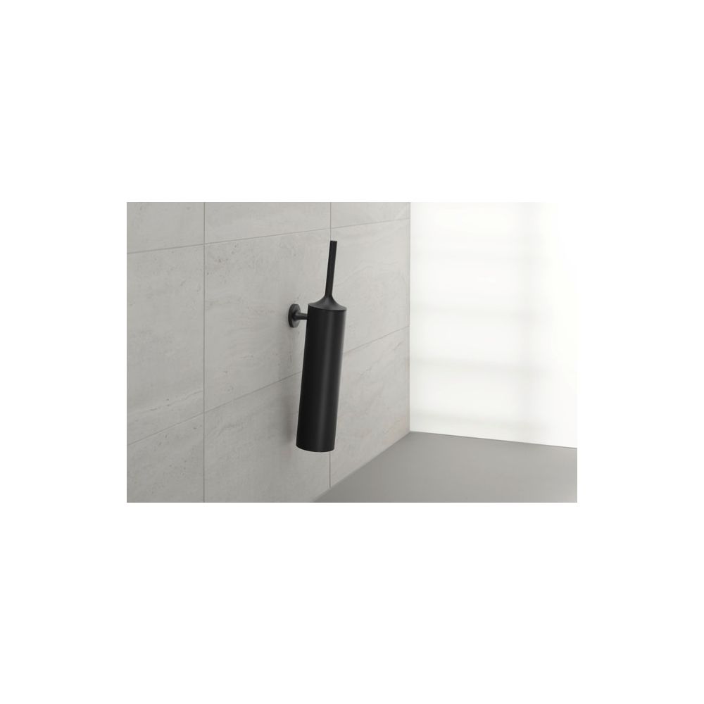 Duravit Bürstengarnitur Starck T 80x80x435mm, wandhäng. Mattschwarz, Messing... DURAVIT-0099464600 4053424703077 (Abb. 2)