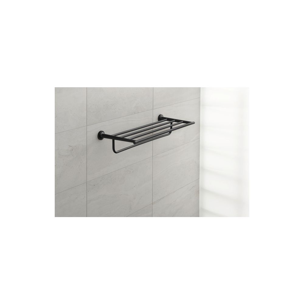 Duravit Starck T Handtuchablage 232x610x118mm, Mattschwarz... DURAVIT-0099444600 4053424703053 (Abb. 2)