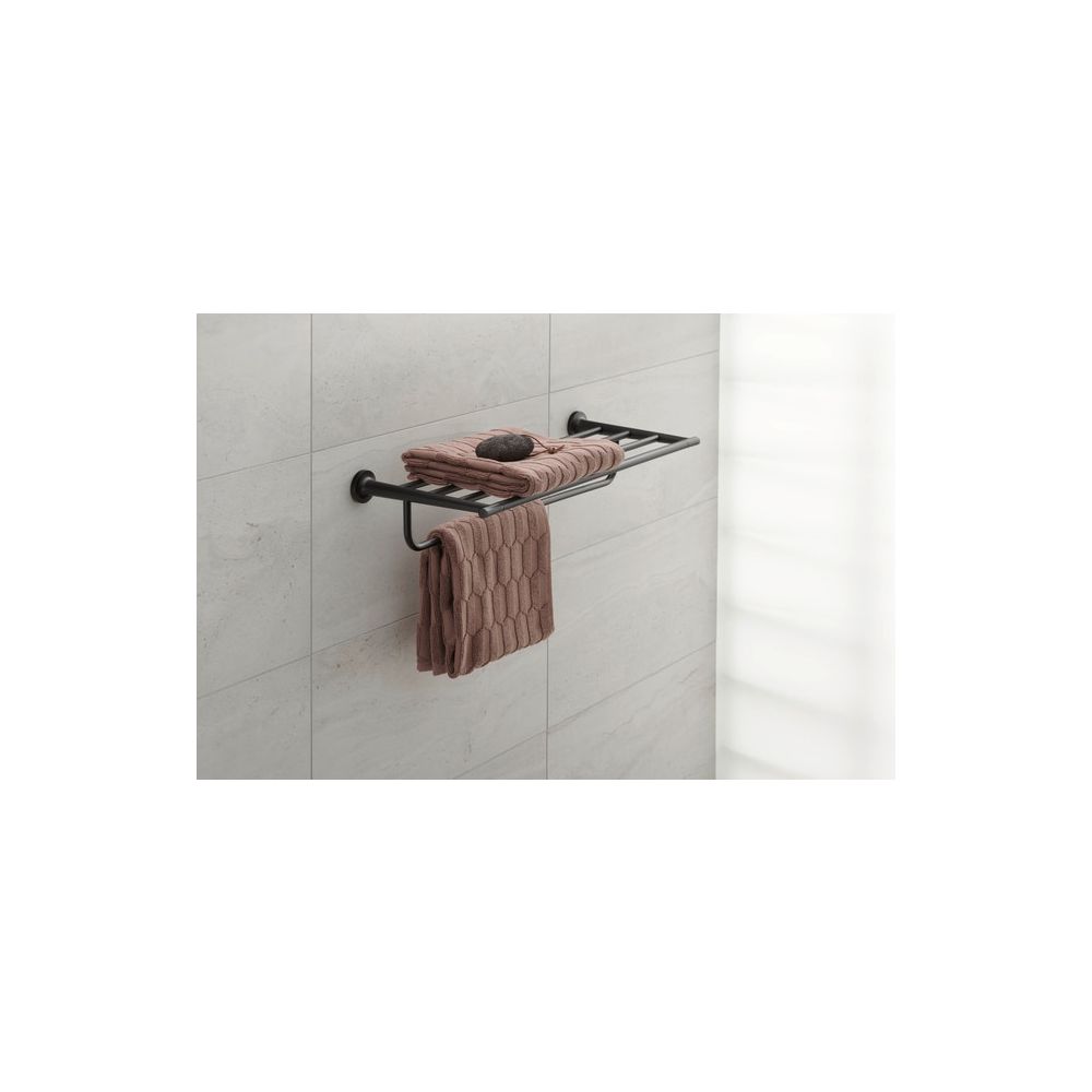 Duravit Starck T Handtuchablage 232x610x118mm, Mattschwarz... DURAVIT-0099444600 4053424703053 (Abb. 5)