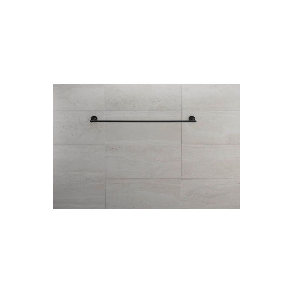 Duravit Starck T Handtuchhalter 73x810x50mm, Mattschwarz, Messing, 1 Arm, mit Befes... DURAVIT-0099434600 4053424703046 (Abb. 4)