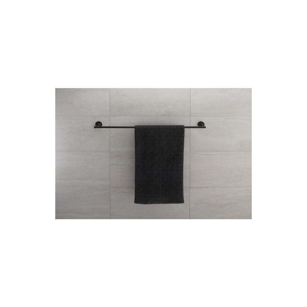 Duravit Starck T Handtuchhalter 73x810x50mm, Mattschwarz, Messing, 1 Arm, mit Befes... DURAVIT-0099434600 4053424703046 (Abb. 5)