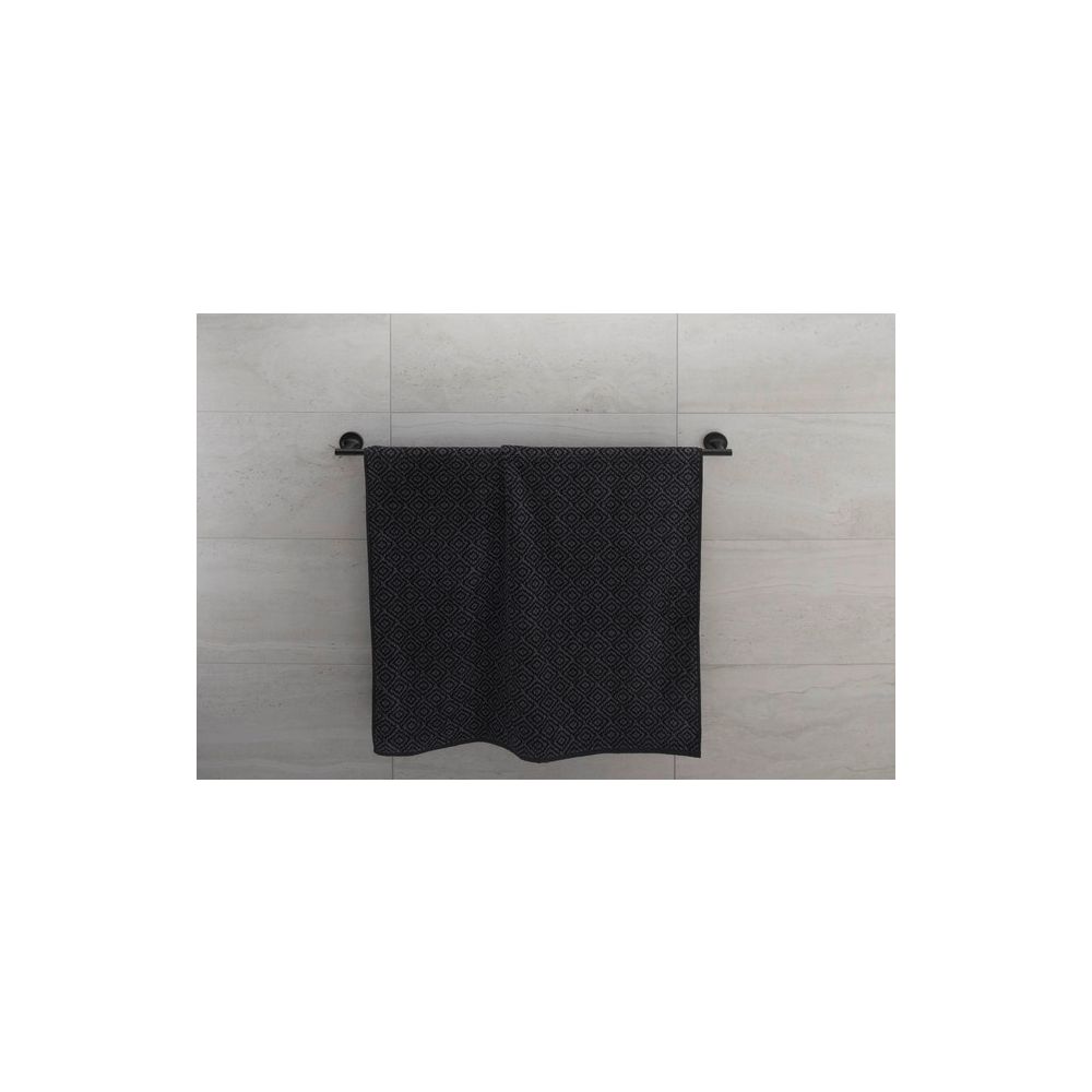 Duravit Starck T Handtuchhalter 73x810x50mm, Mattschwarz, Messing, 1 Arm, mit Befes... DURAVIT-0099434600 4053424703046 (Abb. 6)