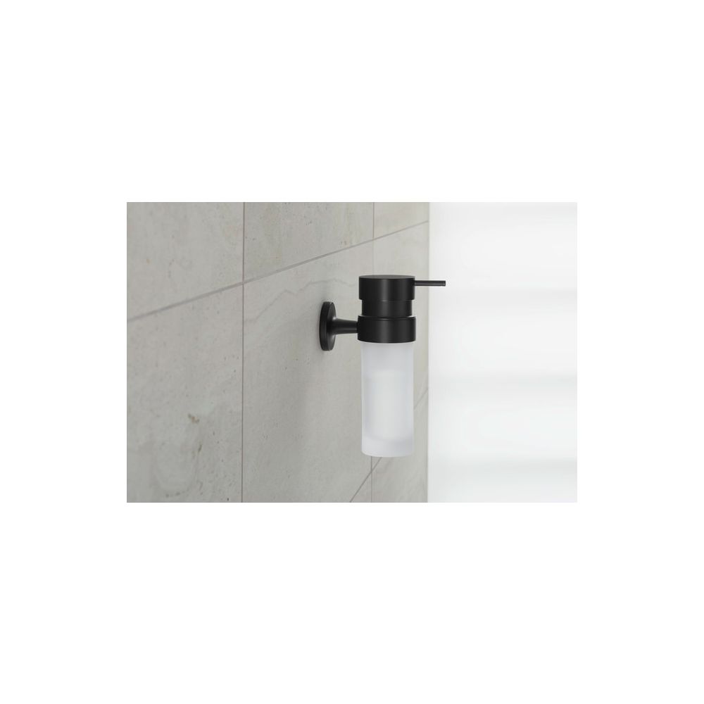 Duravit Starck T Seifenspender 126x60x176mm, Mattschwarz/Mattweiß, Messing, 0,2l, w... DURAVIT-0099354600 4053424702971 (Abb. 3)