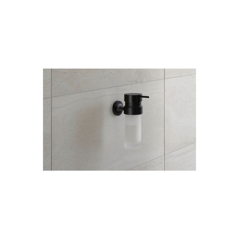 Duravit Starck T Seifenspender 126x60x176mm, Mattschwarz/Mattweiß, Messing, 0,2l, w... DURAVIT-0099354600 4053424702971 (Abb. 5)