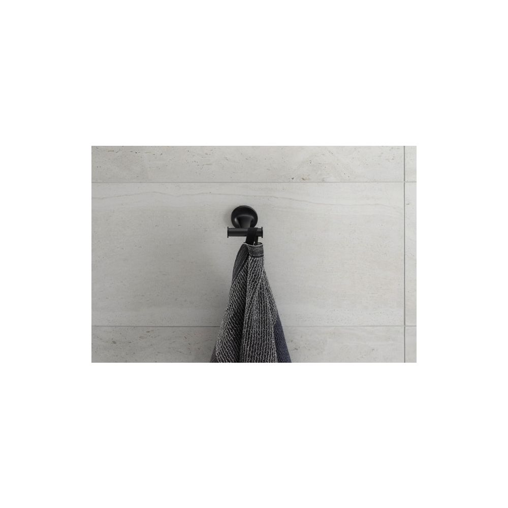 Duravit Starck T Handtuchhaken 76x60x50mm, Mattschwarz... DURAVIT-0099304600 4053424702940 (Abb. 5)