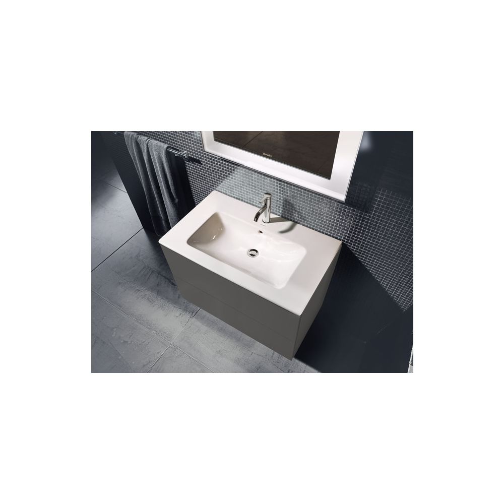 Duravit ME by Starck Waschtisch 490x830x180mm, Weiß Hochglanz, Rechteckig, 1 Wasch... DURAVIT-2336830000 4021534966538 (Abb. 29)