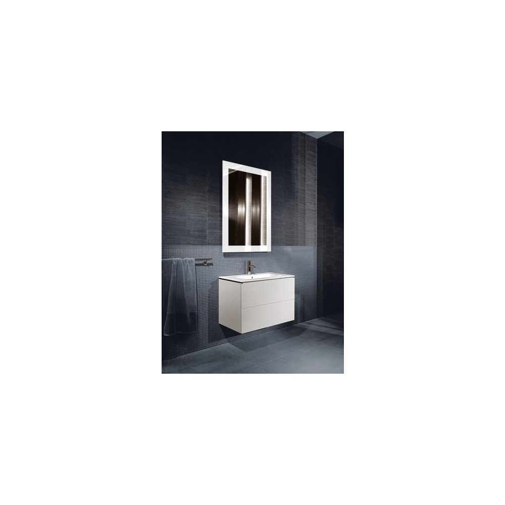 Duravit ME by Starck Waschtisch 490x830x180mm, Weiß Hochglanz, Rechteckig, 1 Wasch... DURAVIT-2336830000 4021534966538 (Abb. 37)