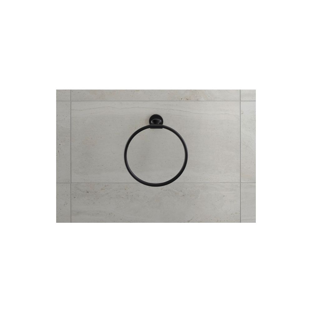 Duravit Starck T Handtuchring 73x210x228mm, Mattschwarz... DURAVIT-0099474600 4053424703084 (Abb. 5)