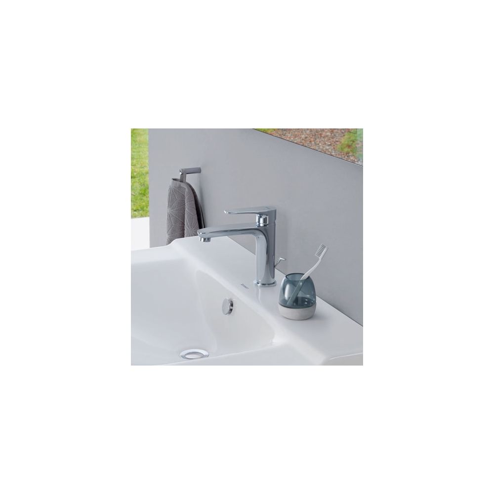 Duravit B.1 Einhebel-Waschtischmischer M, Chrom, 5l/min, Hebelgriff, mit Garnitur... DURAVIT-B11020001010 7612158494193 (Abb. 9)