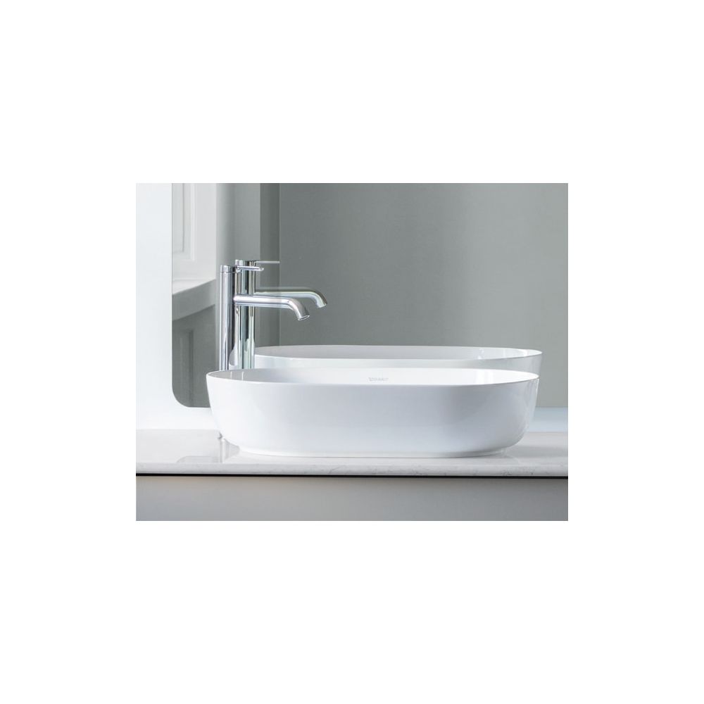 Duravit Luv Aufsatzbecken 600mm, Weiß Hochglanz, WonderGliss, DuraCeram, Oval, oh... DURAVIT-03796000001 4053424177151 (Abb. 20)