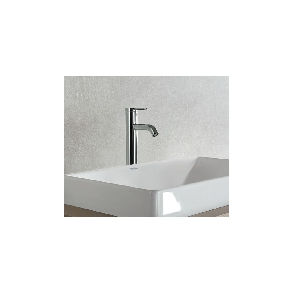 Duravit C.1 Einhebel-Waschtischmischer L, Chrom, 5l/min, Hebelgriff, Ausladung 1... DURAVIT-C11030002010 7612158491345 (Abb. 49)