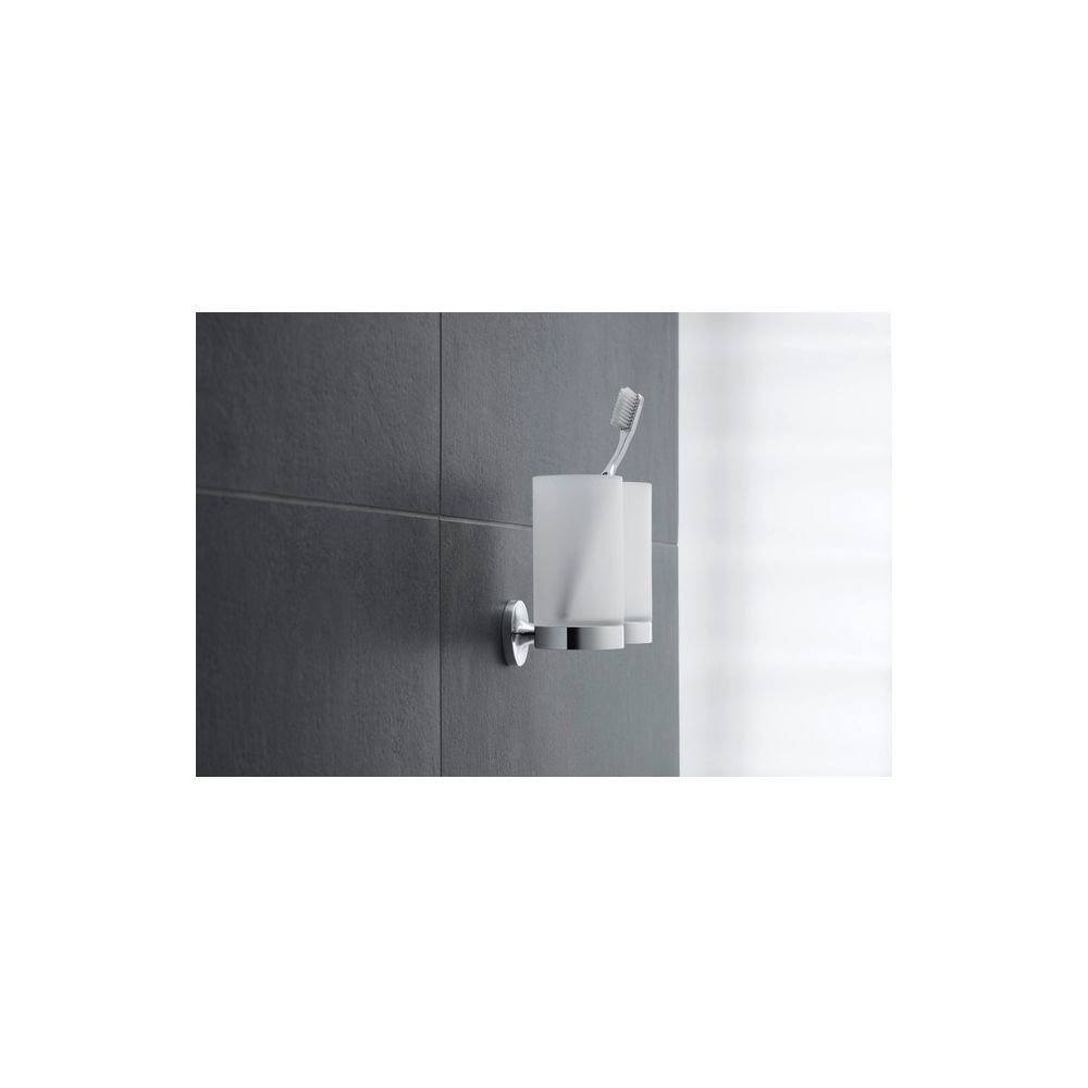 Duravit Starck T Zahnputzbecher doppelt wandhängend, Position R L, 170x98x140mm, Ch... DURAVIT-0099481000 4063382318626 (Abb. 6)