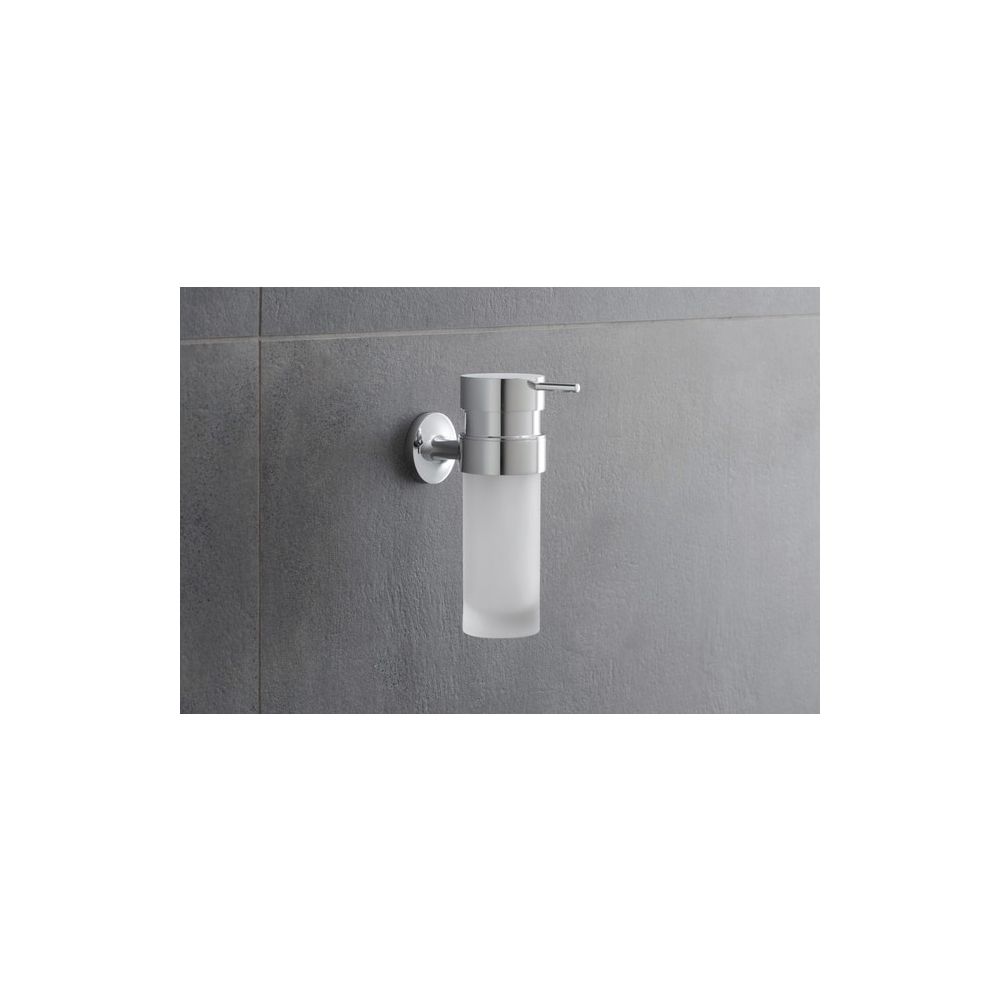 Duravit Starck T Seifenspender 126x60x176mm, Chrom glänzend/Mattweiß, Messing, 0,2l... DURAVIT-0099351000 4053424693804 (Abb. 4)