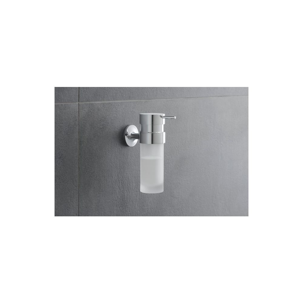 Duravit Starck T Seifenspender 126x60x176mm, Chrom glänzend/Mattweiß, Messing, 0,2l... DURAVIT-0099351000 4053424693804 (Abb. 5)