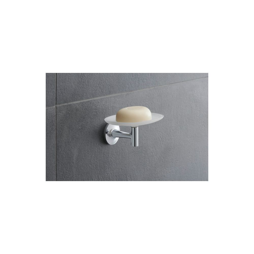 Duravit Starck T Seifenschale 119x140x66mm, Chrom glänzend/Mattweiß, Glas, wandhäng... DURAVIT-0099331000 4053424693798 (Abb. 4)