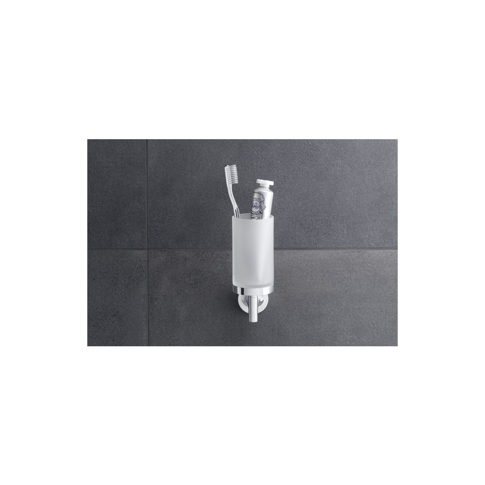 Duravit Starck T Zahnputzbecher einzeln wandhäng., Position mitte, 65x98x173mm, Chr... DURAVIT-0099311000 4053424693781 (Abb. 6)