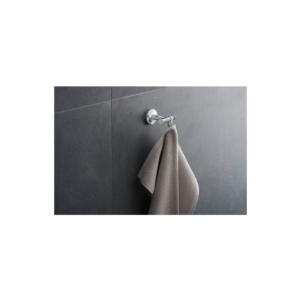 Duravit Starck T Handtuchhaken 76x60x50mm, Chrom glänzend... DURAVIT-0099301000 4053424693774 (Abb. 5)