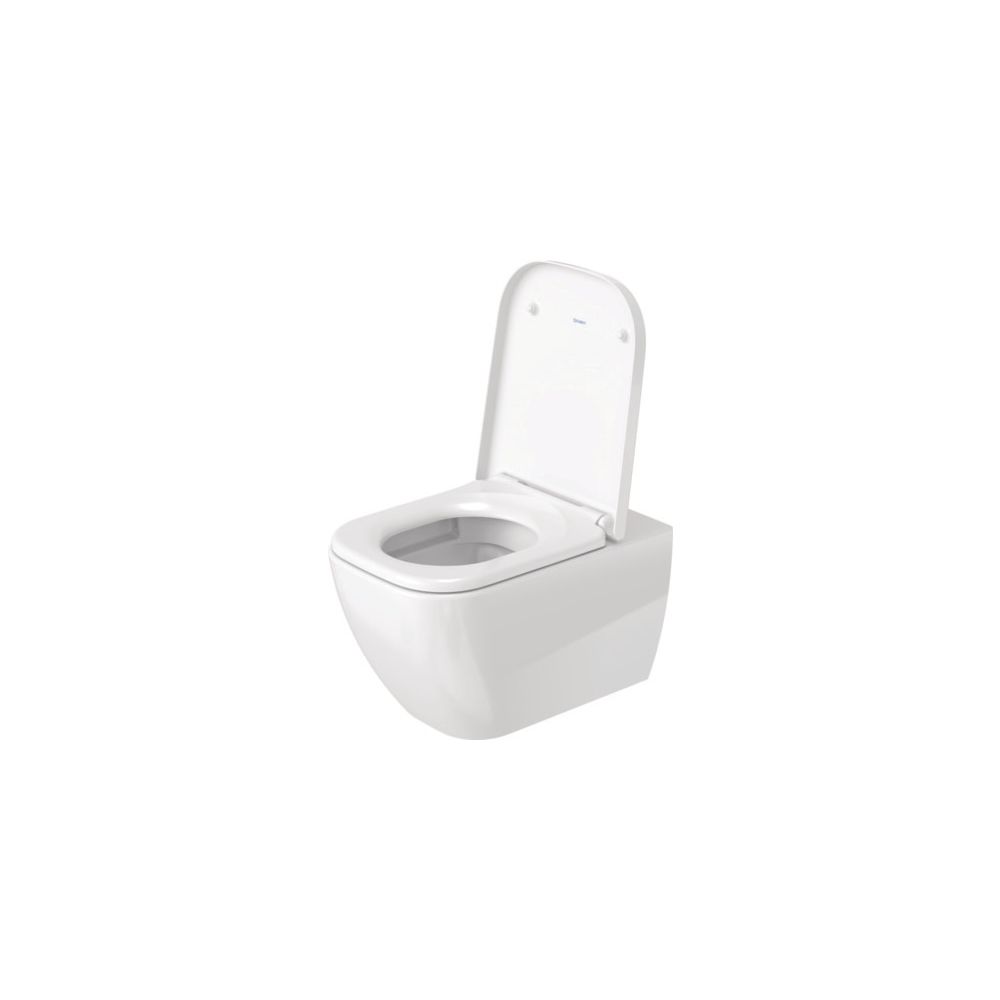 Duravit Happy D.2 Wand-WC 540x365x335mm, Weiß Hochglanz, 4,5l, WonderGliss, Tiefs... DURAVIT-22220900001 4021534953231 (Abb. 10)