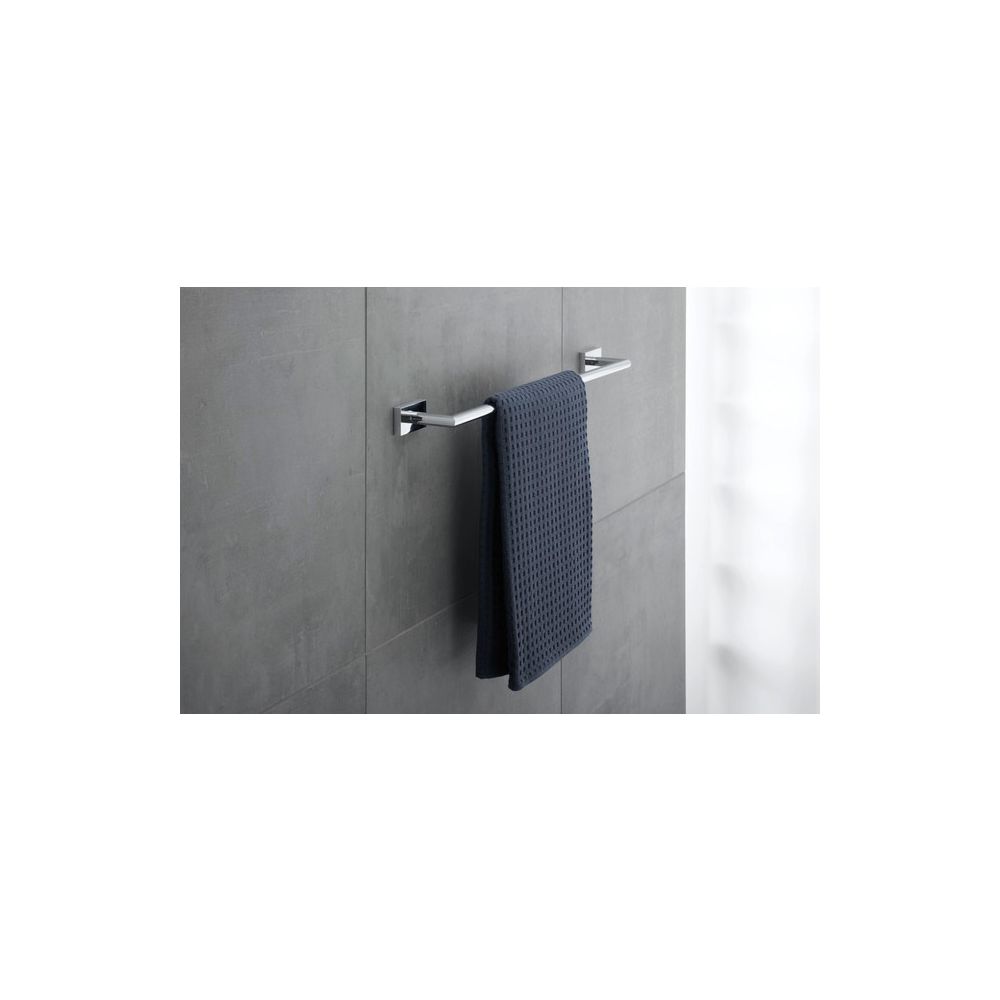 Duravit Karree Handtuchhalter 668x70x35mm, Chrom, Messing, 1 Arm, mit Befestigungsm... DURAVIT-0099591000 4021534901157 (Abb. 5)