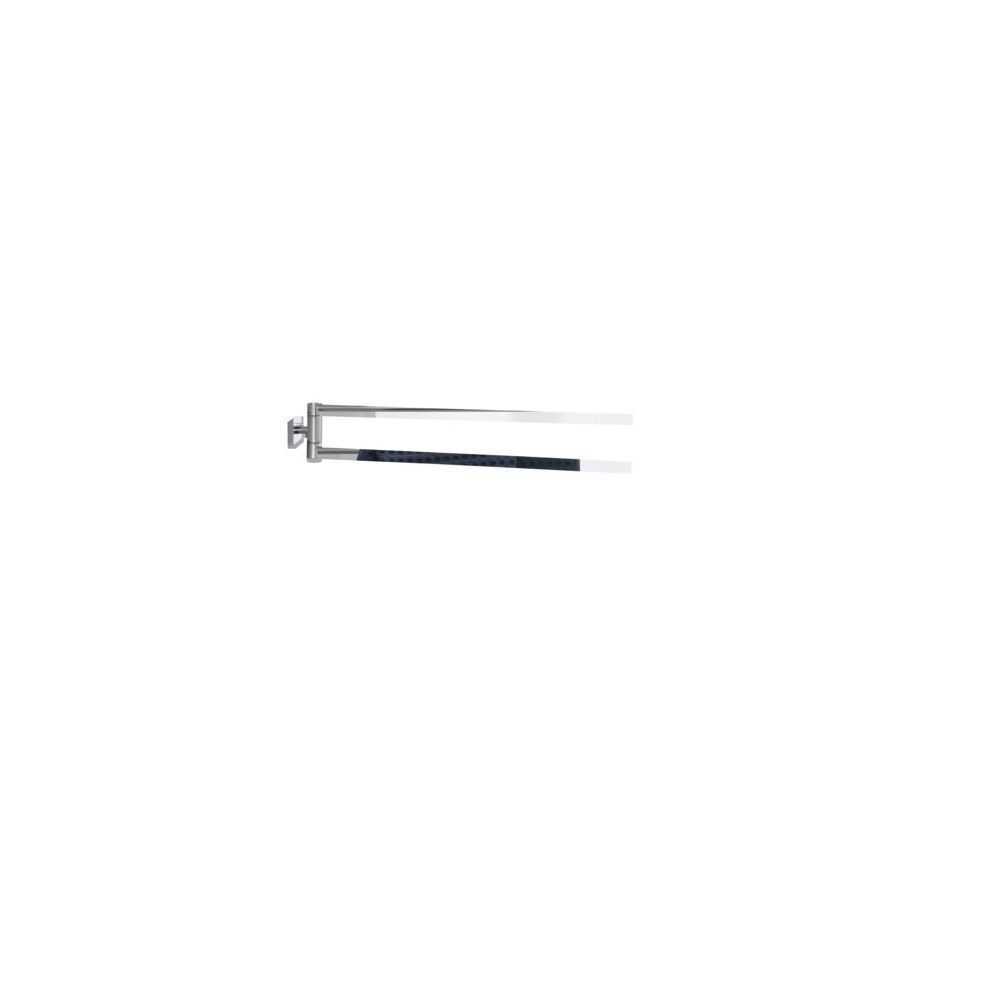 Duravit Karree Handtuchhalter 68x450x75mm, Chrom, Messing, 2 Arme, mit Befestigung... DURAVIT-0099581000 4021534901133 (Abb. 13)