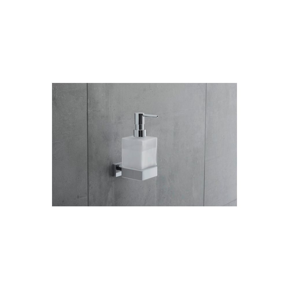 Duravit Karree Seifenspender 68x124x178mm, Chrom, Glas/Messing, 0,36l, wandhängend... DURAVIT-0099541000 4021534901102 (Abb. 9)