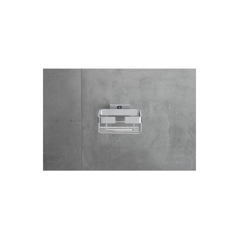 Duravit Karree Seifenschale 140x120x65mm, Chrom, Messing/Glas, wandhängend... DURAVIT-0099531000 4021534901201 (Abb. 7)