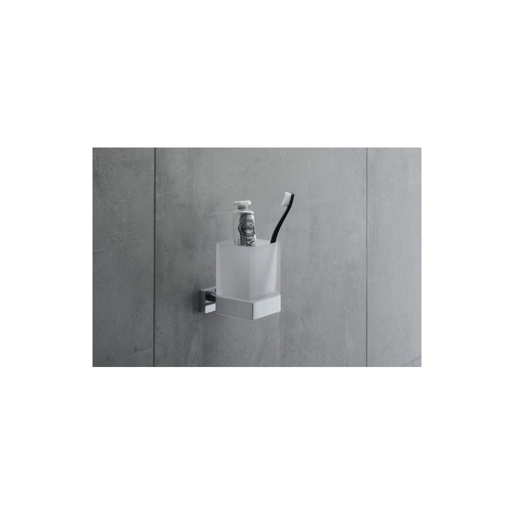 Duravit Karree Zahnputzbecher einzeln wandhängend, Position mitte, 100x69x110mm, C... DURAVIT-0099511000 4021534901089 (Abb. 13)