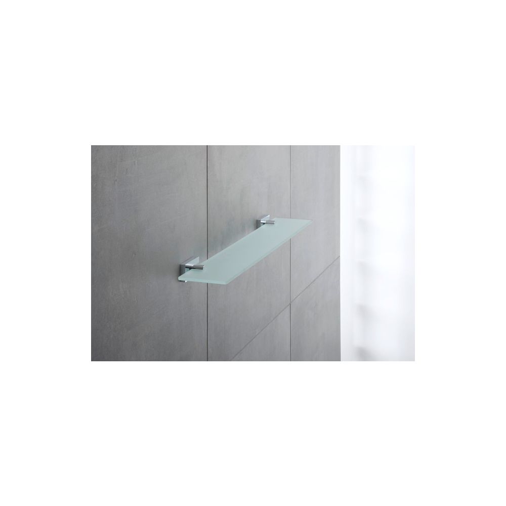 Duravit Karree Glasablagen aus Glas 110x600x6mm, Chrom glänzend... DURAVIT-0099501000 4021534901195 (Abb. 4)