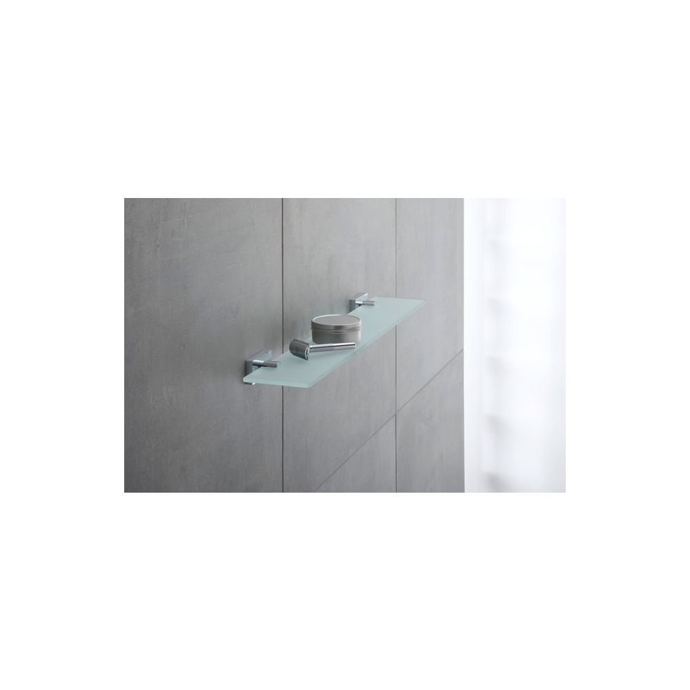Duravit Karree Glasablagen aus Glas 110x600x6mm, Chrom glänzend... DURAVIT-0099501000 4021534901195 (Abb. 5)