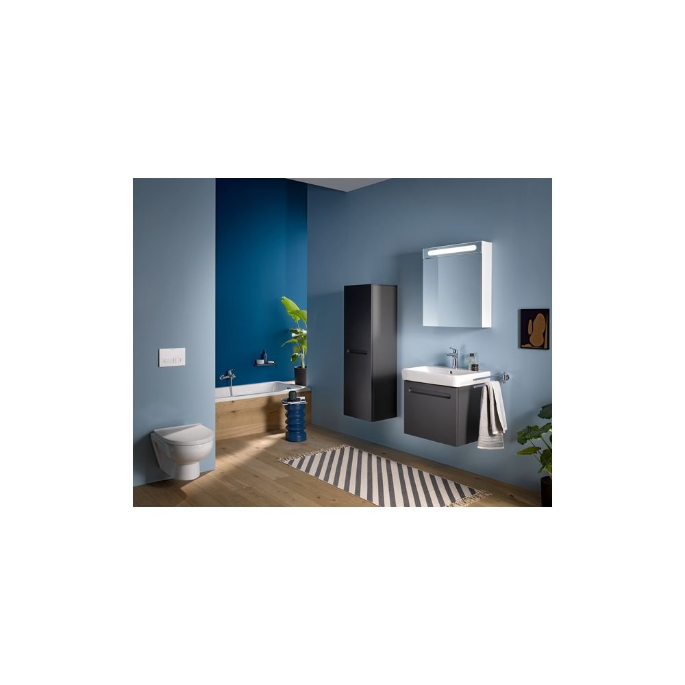 Duravit No.1 Spiegelschrank Wandmontage 148x600x700mm, Weiß, Tür R, 2 Glasfach... DURAVIT-N17920R00000000 4063382219749 (Abb. 1)
