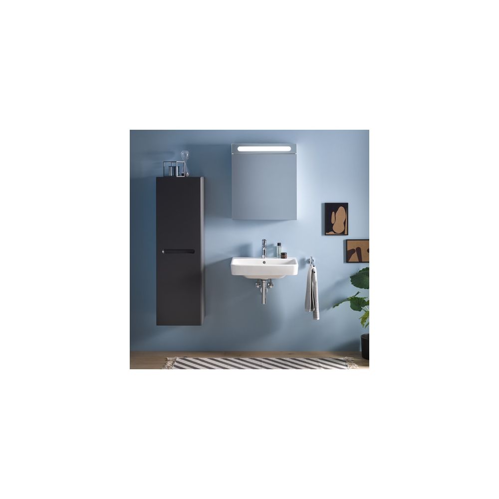 Duravit No.1 Spiegelschrank Wandmontage 148x600x700mm, Weiß, Tür R, 2 Glasfach... DURAVIT-N17920R00000000 4063382219749 (Abb. 3)