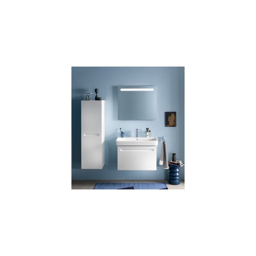 Duravit No.1 Halbhochschrank, Folie 360x400x1320mm Mattweiß/Mattweiß, 1 Tür R,... DURAVIT-N11308R18180000 4063382218827 (Abb. 4)